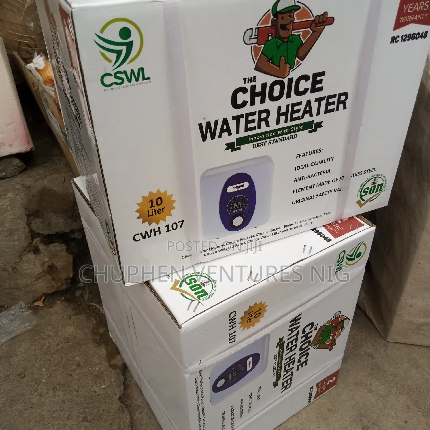 10 Liter Water Heater