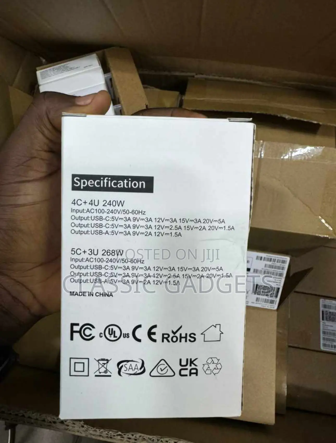 The Lion 268w Gan Charger 8-port USB Type C PD Charger