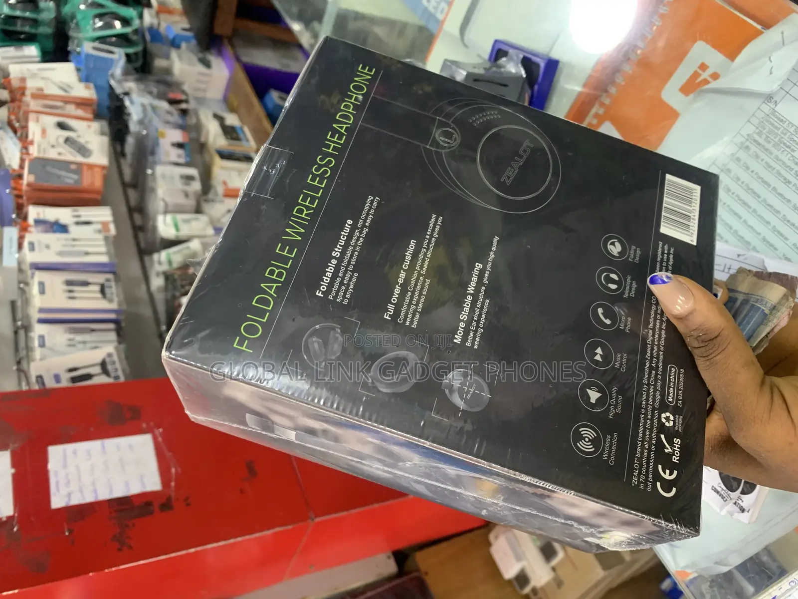 Zealot Foldable Wireless Headphone