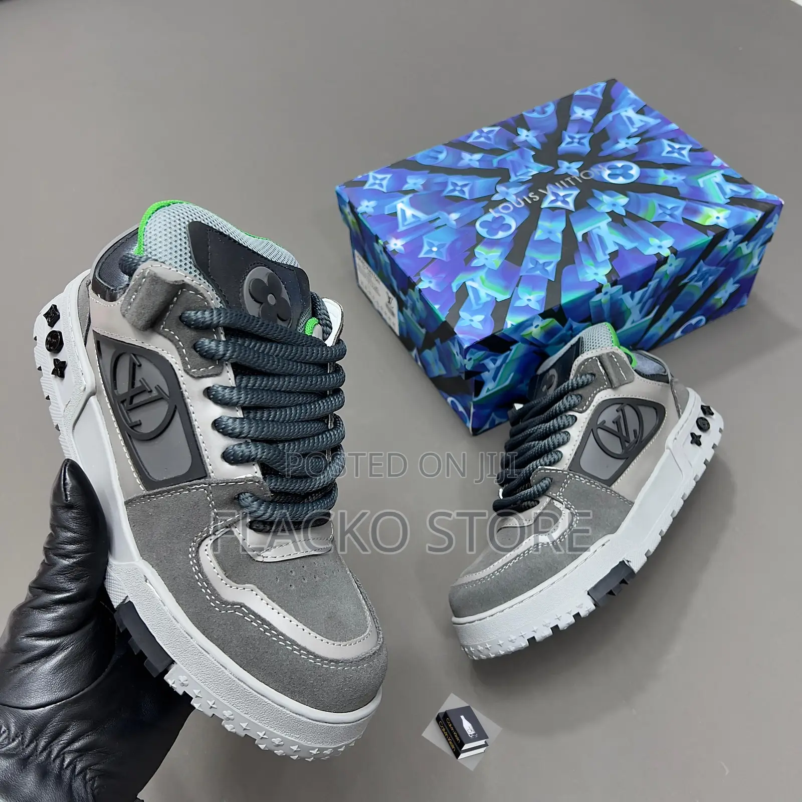 Original Louis Vuitton Skateboard 1854 Luxury Sneakers