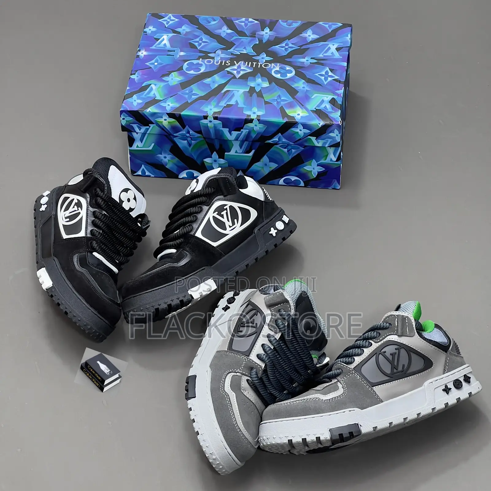 Original Louis Vuitton Skateboard 1854 Luxury Sneakers