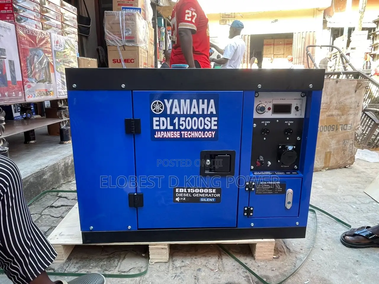 12kva Japan Technology Yamaha Diesel Genrator 100% Coper