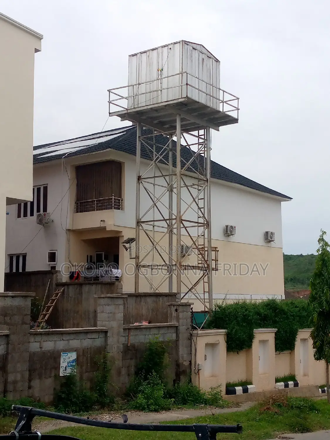 Overhead Aluminum Tank