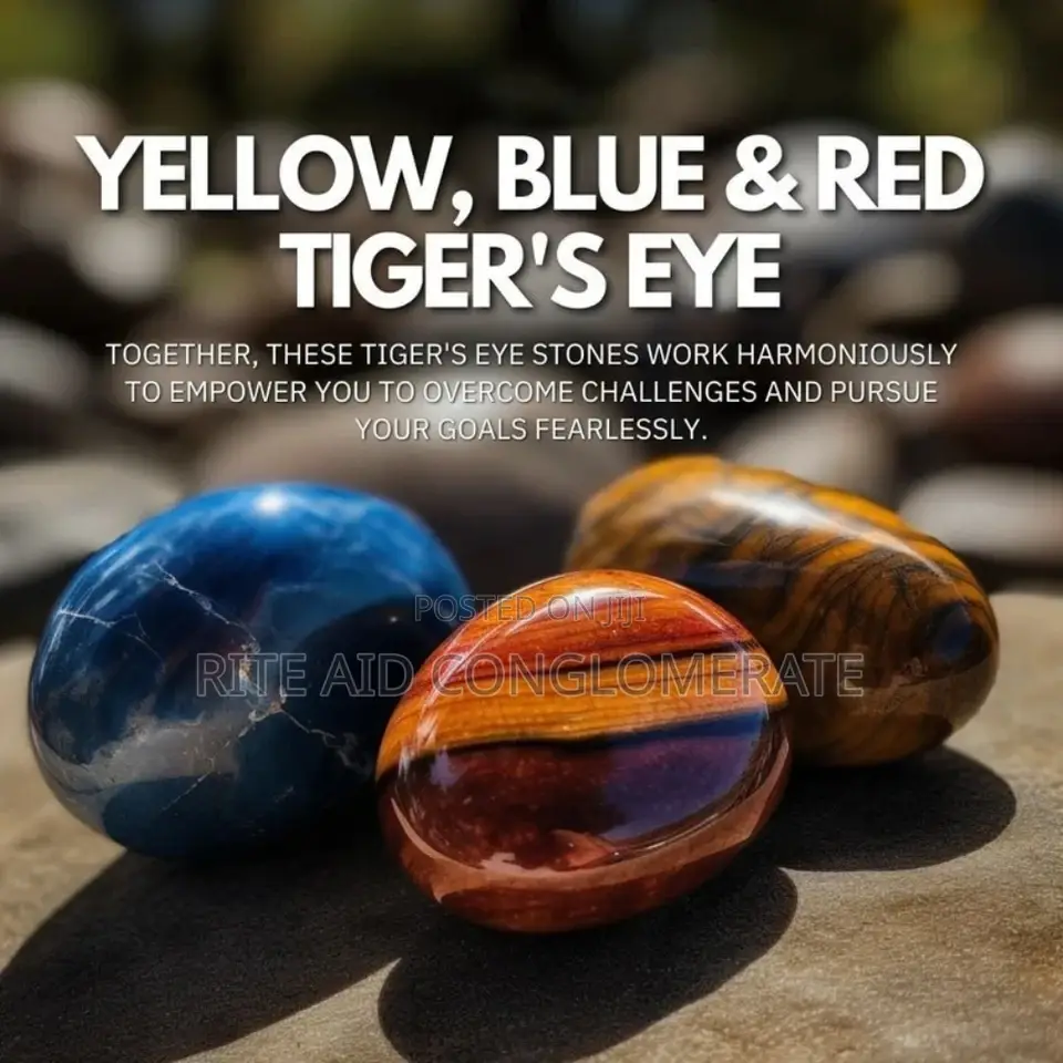 Trinity Tiger Eye Gemstone Bracelet