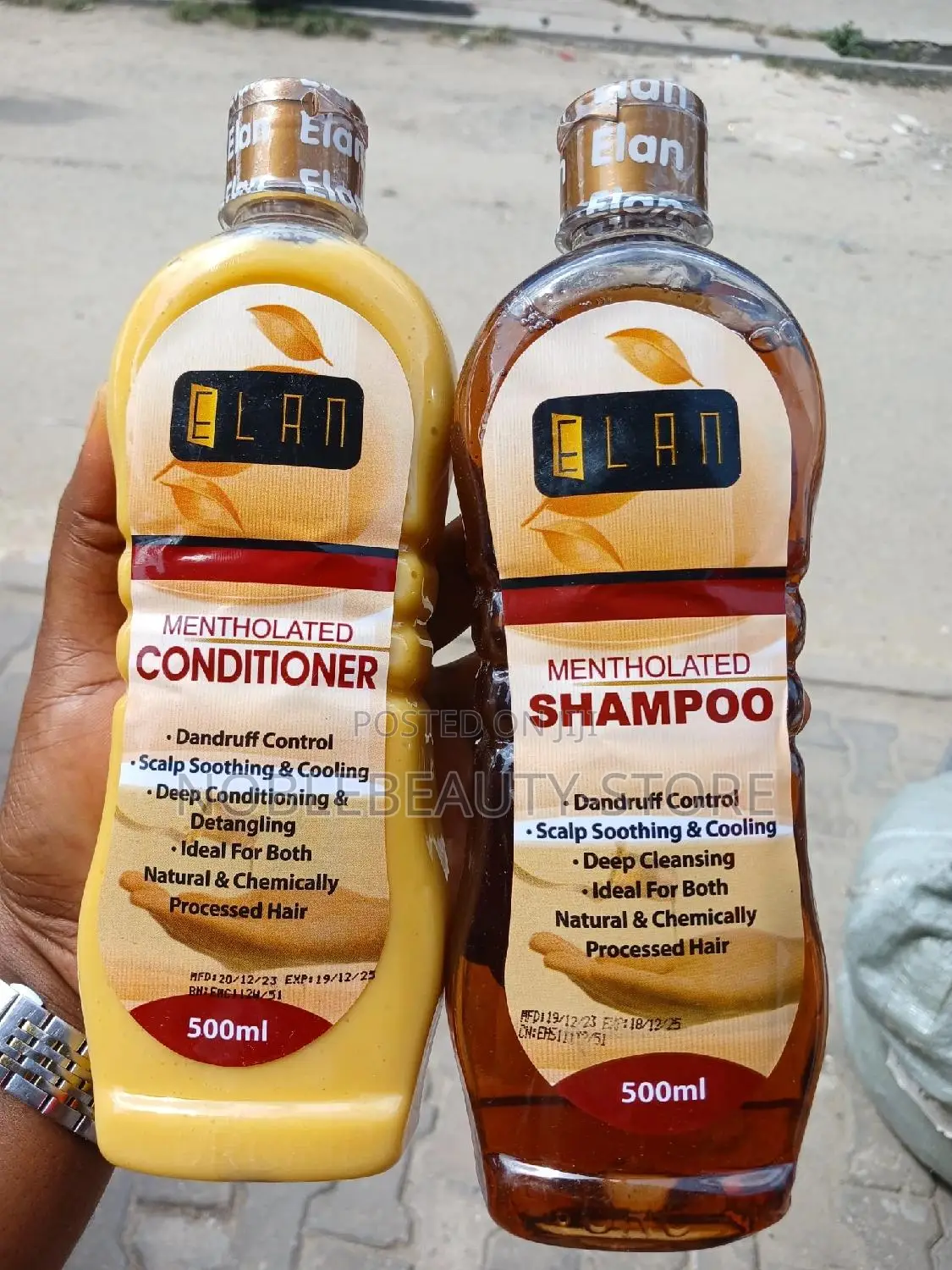 Ellan Shampoo and Conditioner