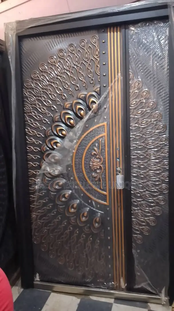 4ft By 7ft Cast Copper Security Entrance Door
