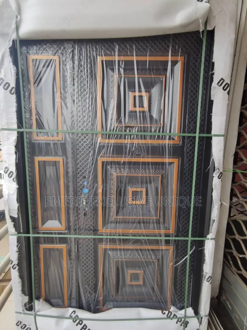 4ft By 7ft Cast Copper Security Entrance Door