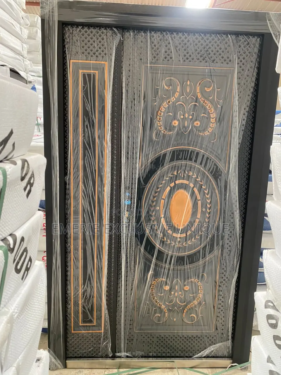 4ft By 7ft Cast Copper Security Entrance Door