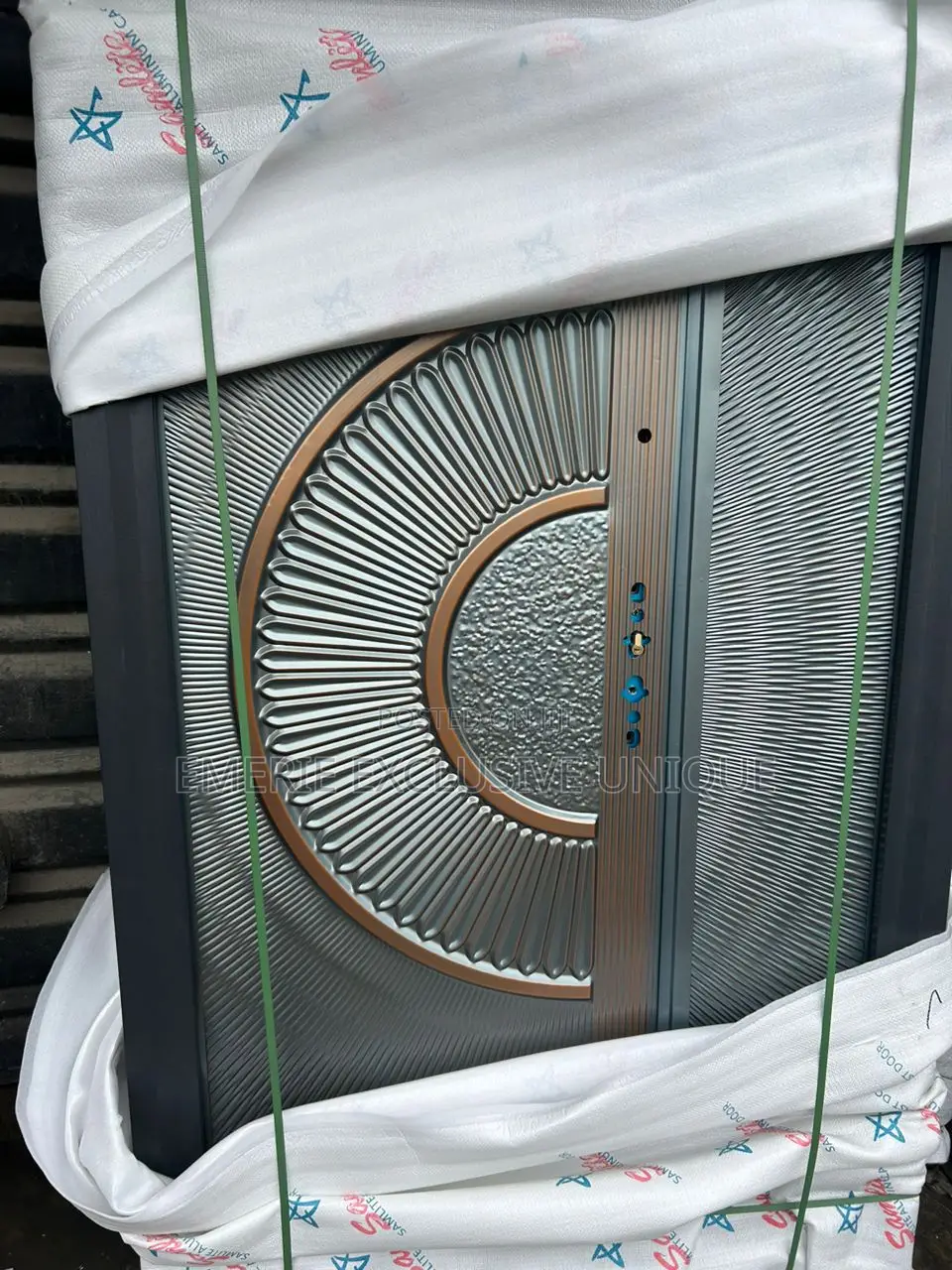 4ft By 7ft Cast Copper Security Entrance Door