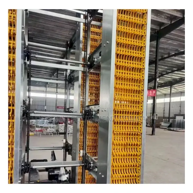 120 Cage System: Fully Automated,Eggs,Nipple Drinkers