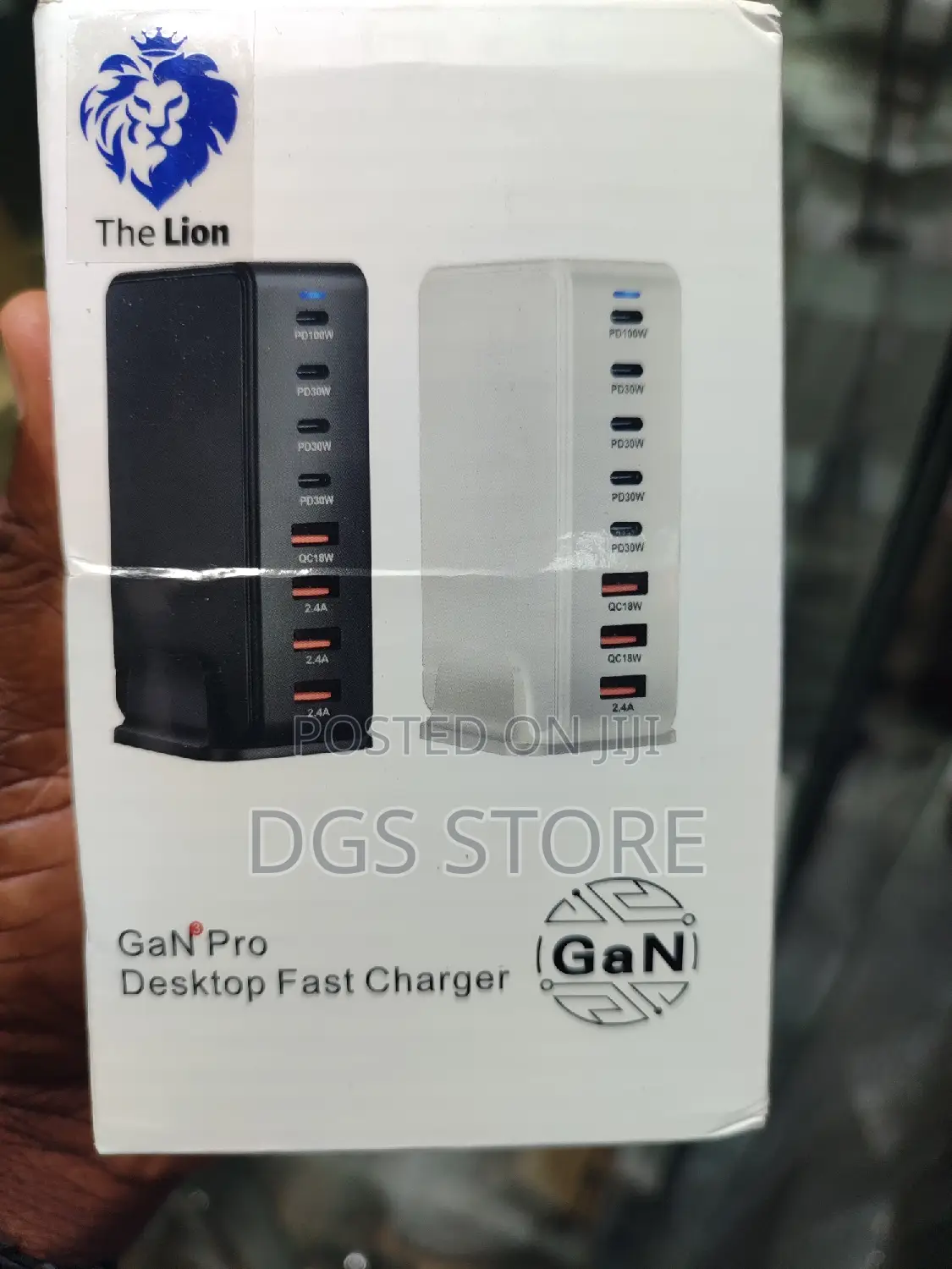 The Lion Gan Pro Desktop Fast Charger Gan 268w
