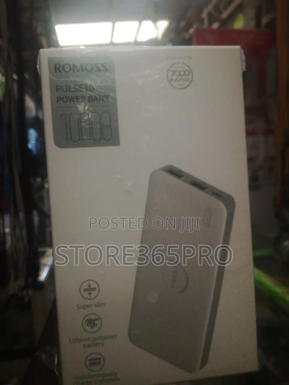 Romoss 10000mah Powerbank Complete 10000mah