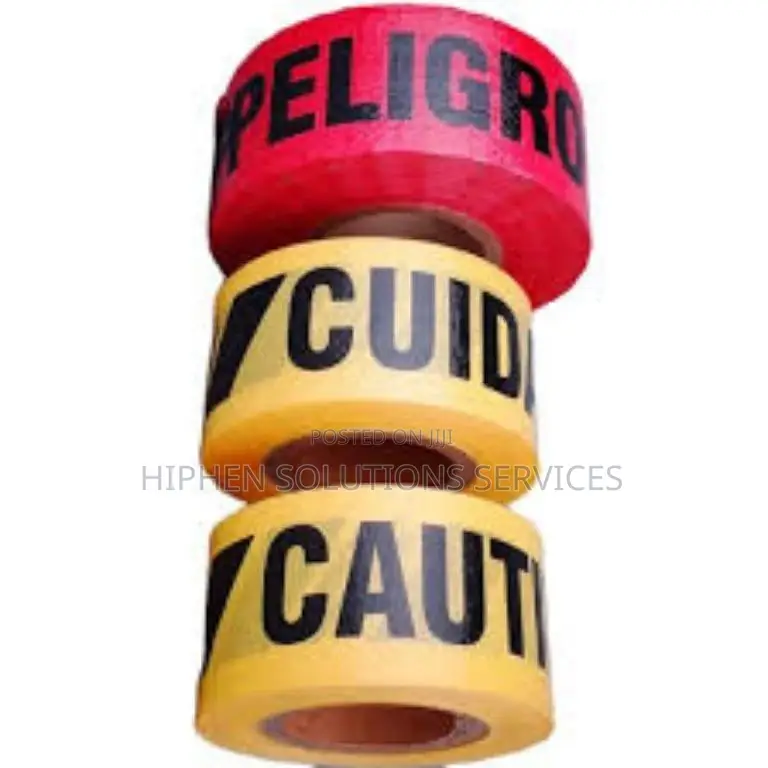 Danger Tape, Non-adhesive
