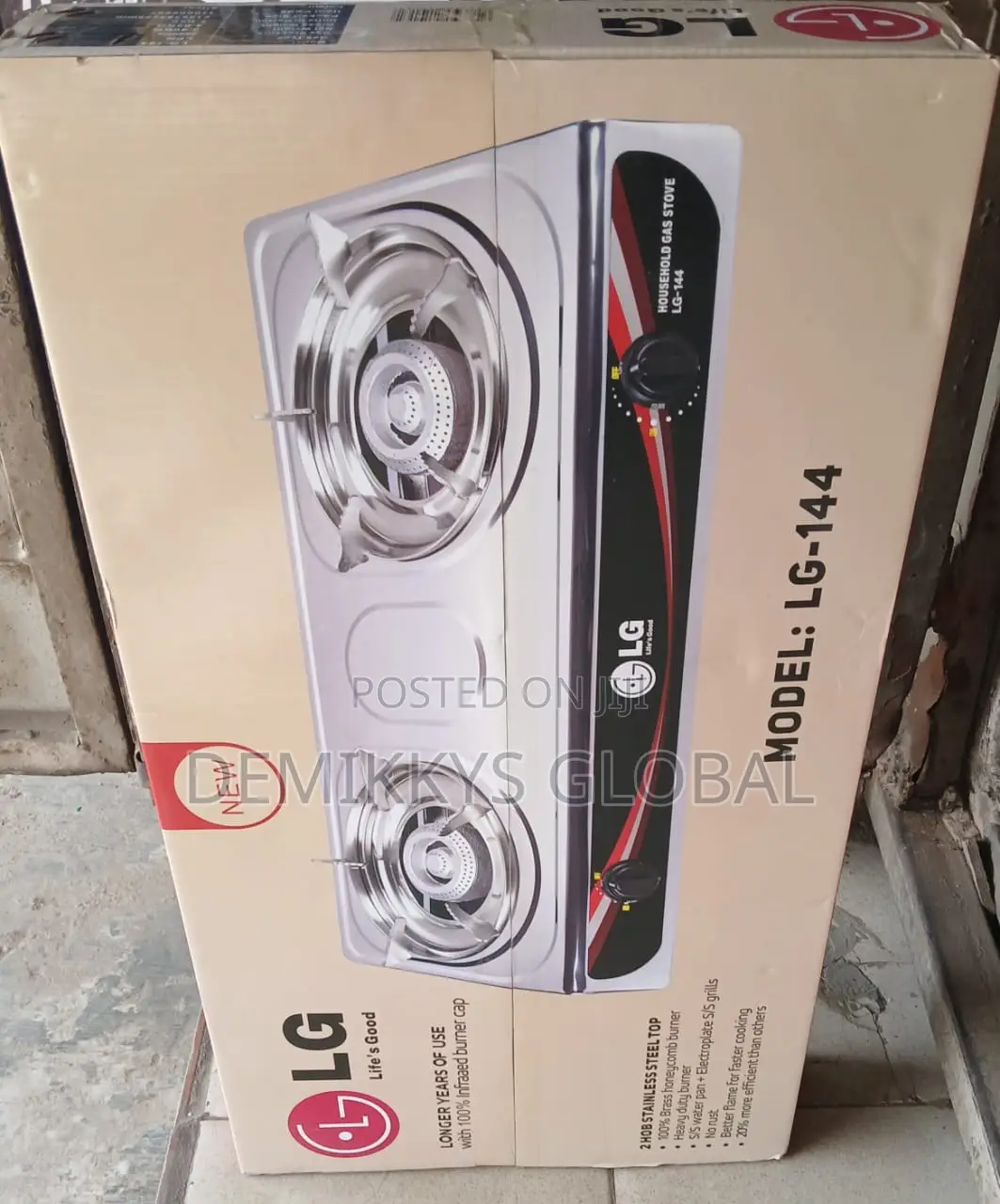 Lg Table Top Gas Burner