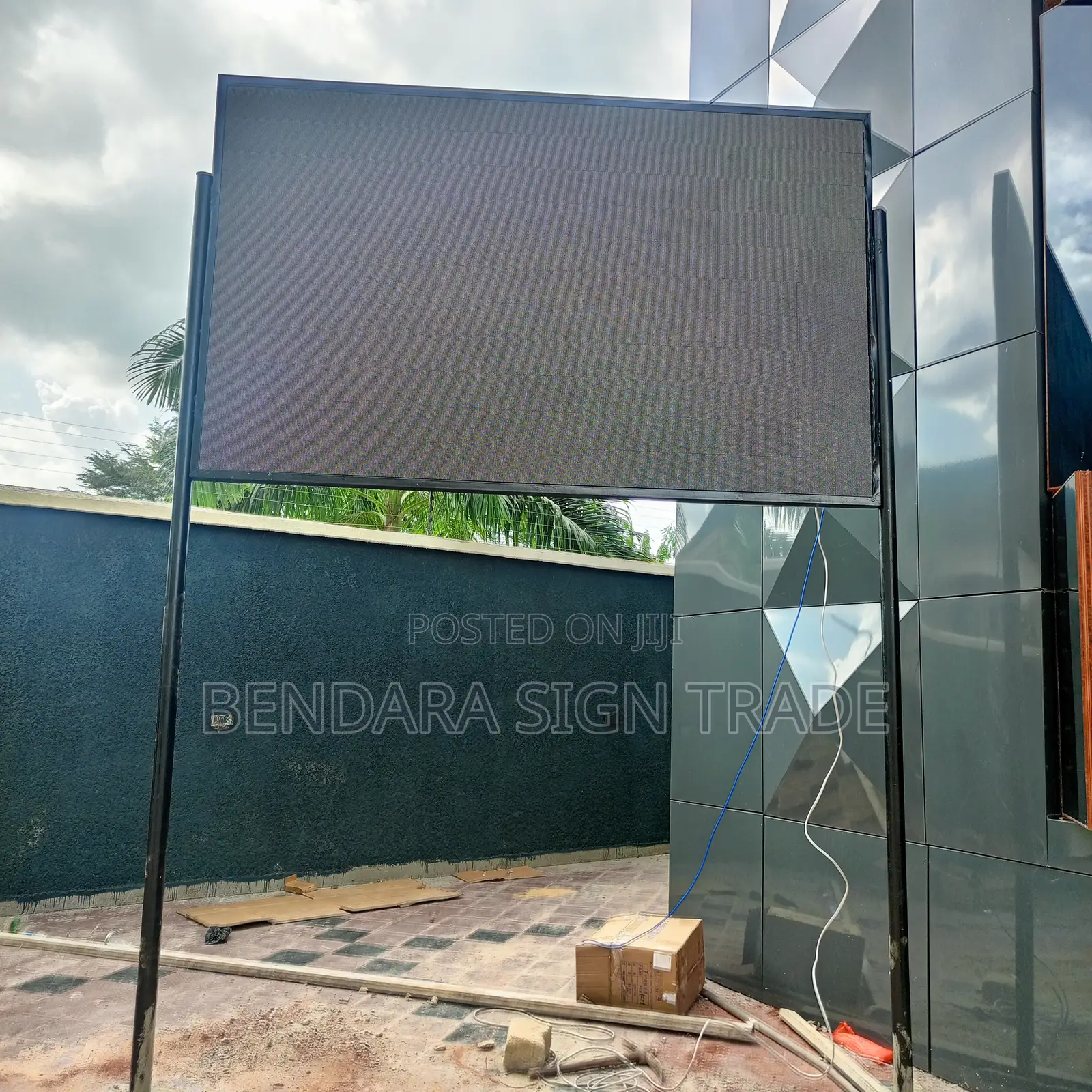 Football Video Screen Bar Screen 9ft by 6