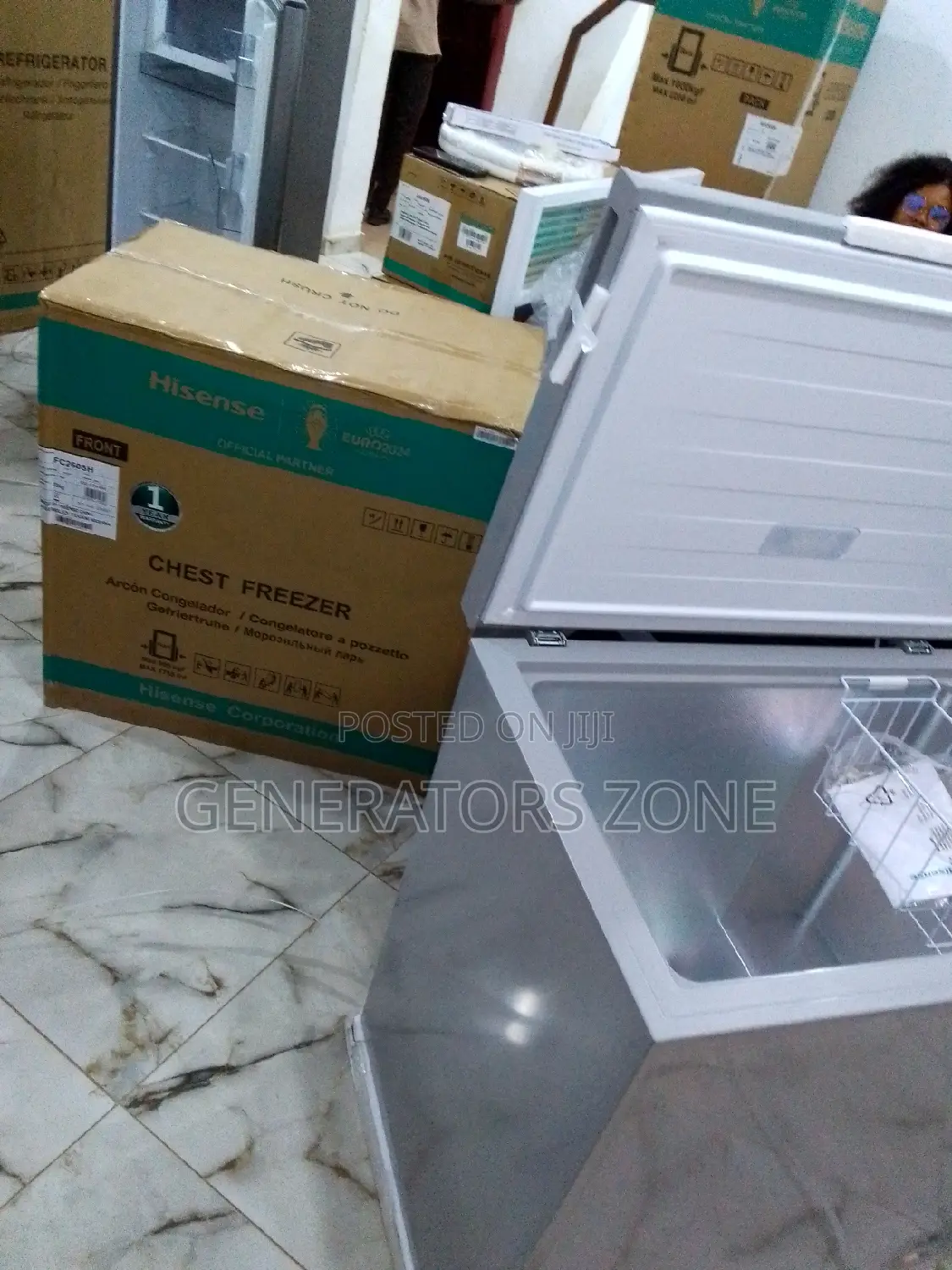 Hisense 200 Litres Chest Freezer Silver| FRZ Fc-260sh