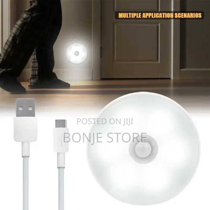 Usb Led Motion Sensor Body Induction Night Light