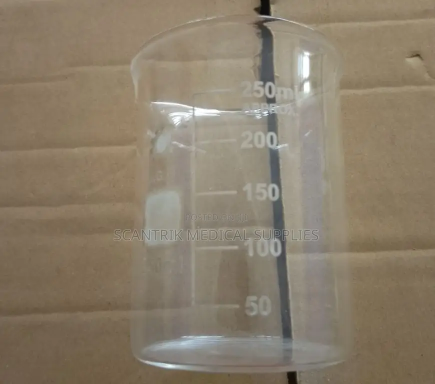 Reusable Glass Beaker 250ml