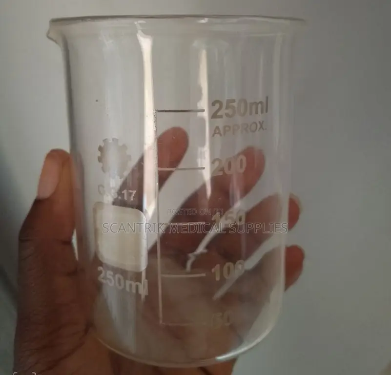 250ml Graduated Glass Beaker
