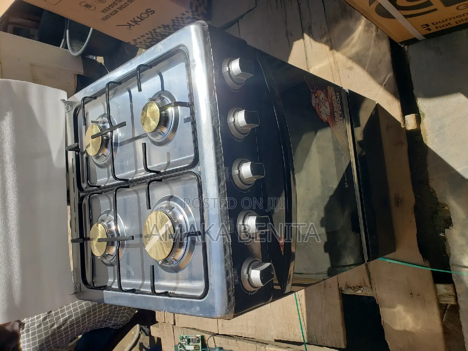 Sonik Stand Gas 4 Burner (E50a)