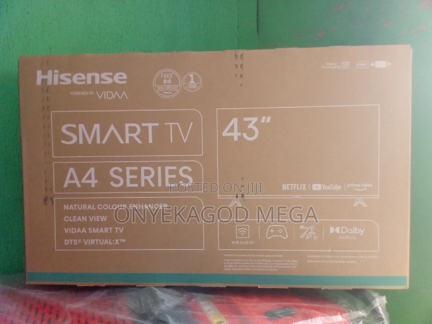Hisense 43inches Smart Television