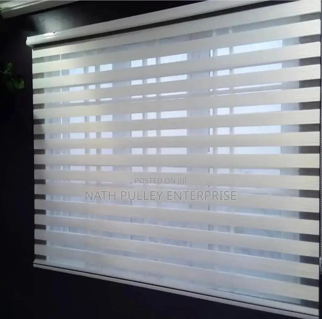 Classic Plain White Day and Night Blinds