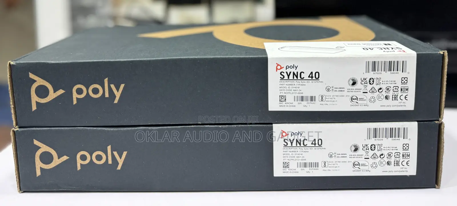 Poly Sync 40 Smart Conference Wireless Speakerphone