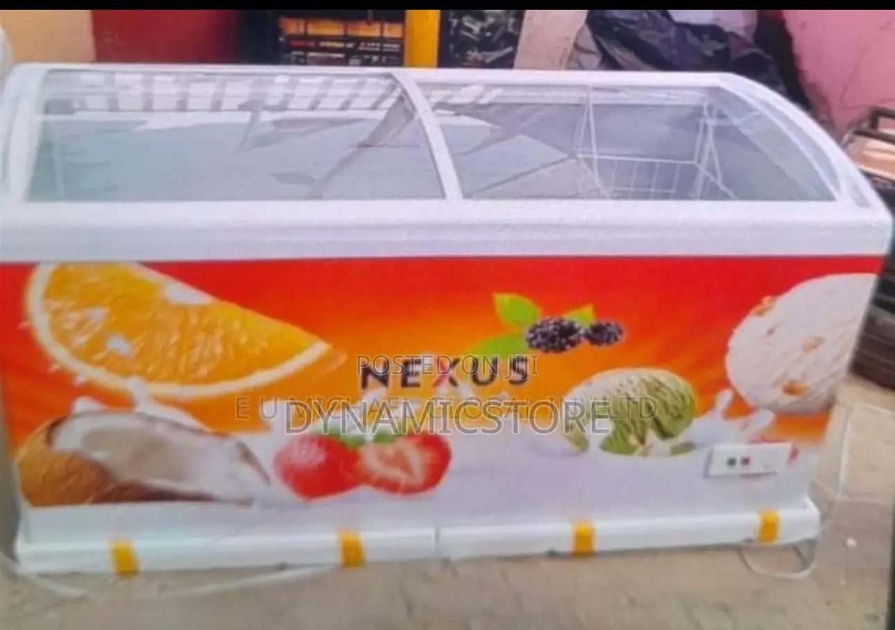 Nexus Showcase Freezer Double Door 516l