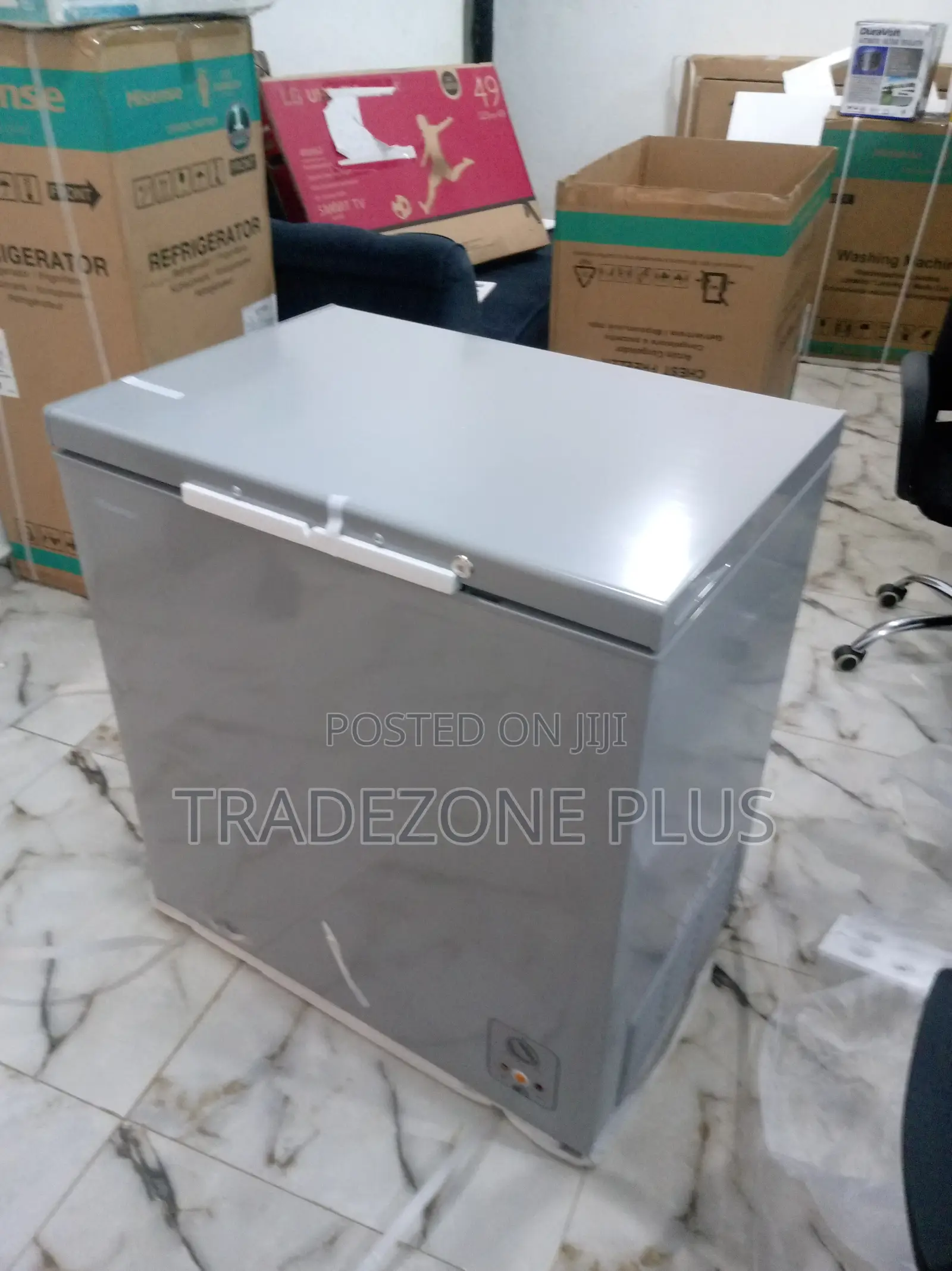 198L Hisense Silver Chest Freezer Fc260sh