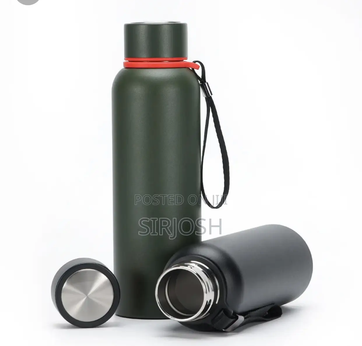 Double Walled Stainless Steel Metal Vacuum Flask