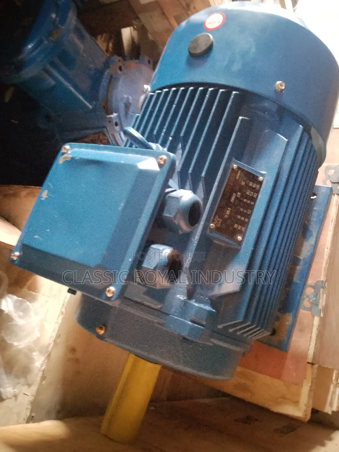 970 RPM 11 Kw 15 HP Electric Motor
