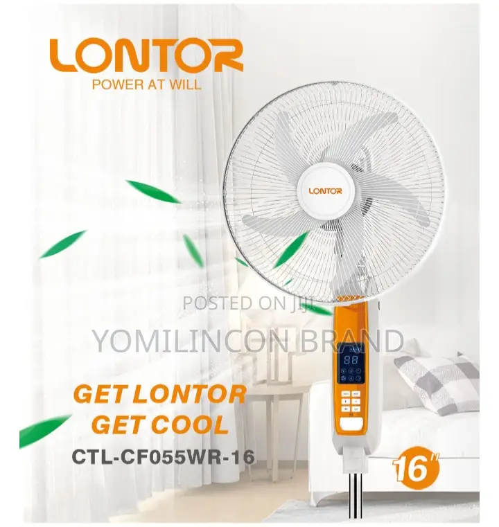 Lontor Rechargeable Electric Fan CTL-Cf055wr-16