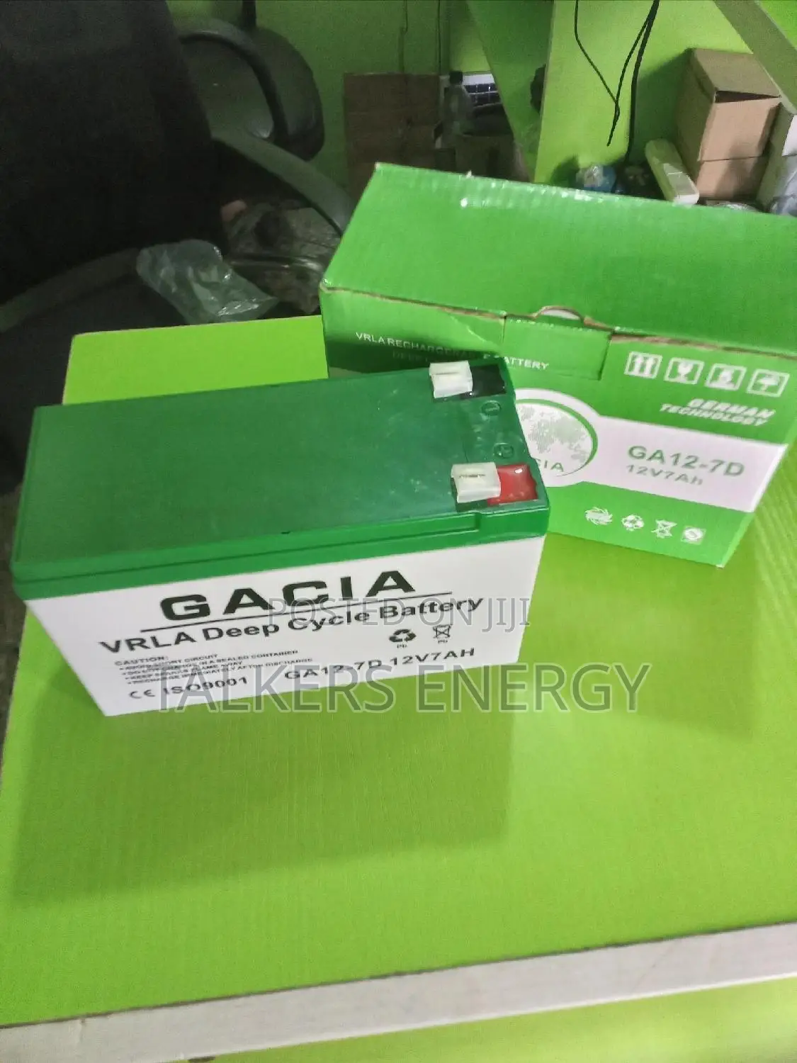 Gacia 12v 7ah Deep Cycle Battery