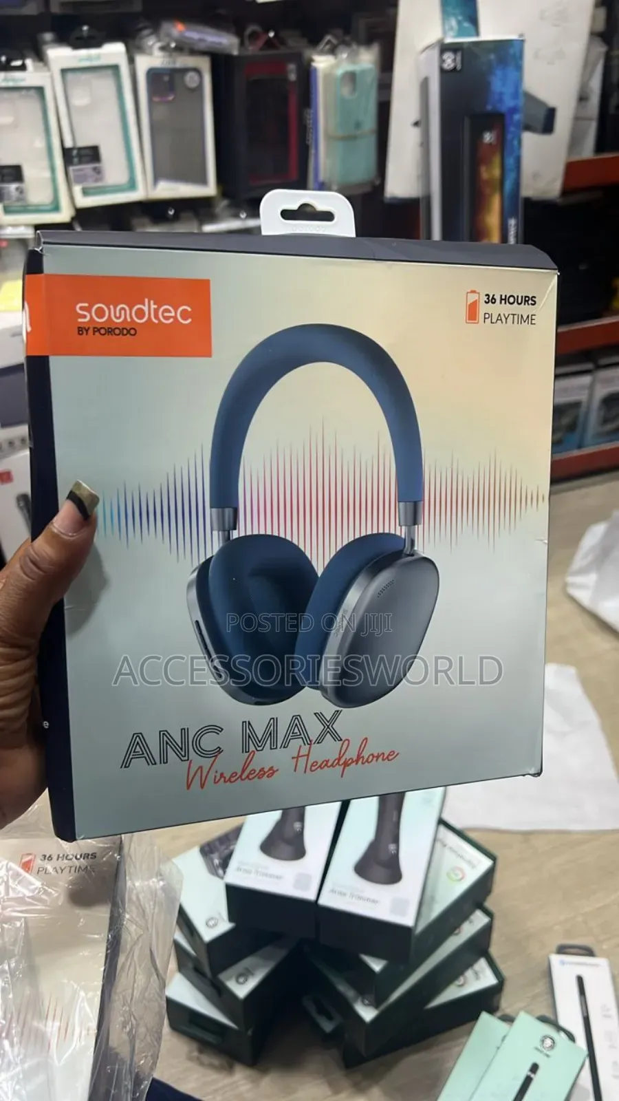 Porodo Soundtec ANC MAX Wireless Headphone