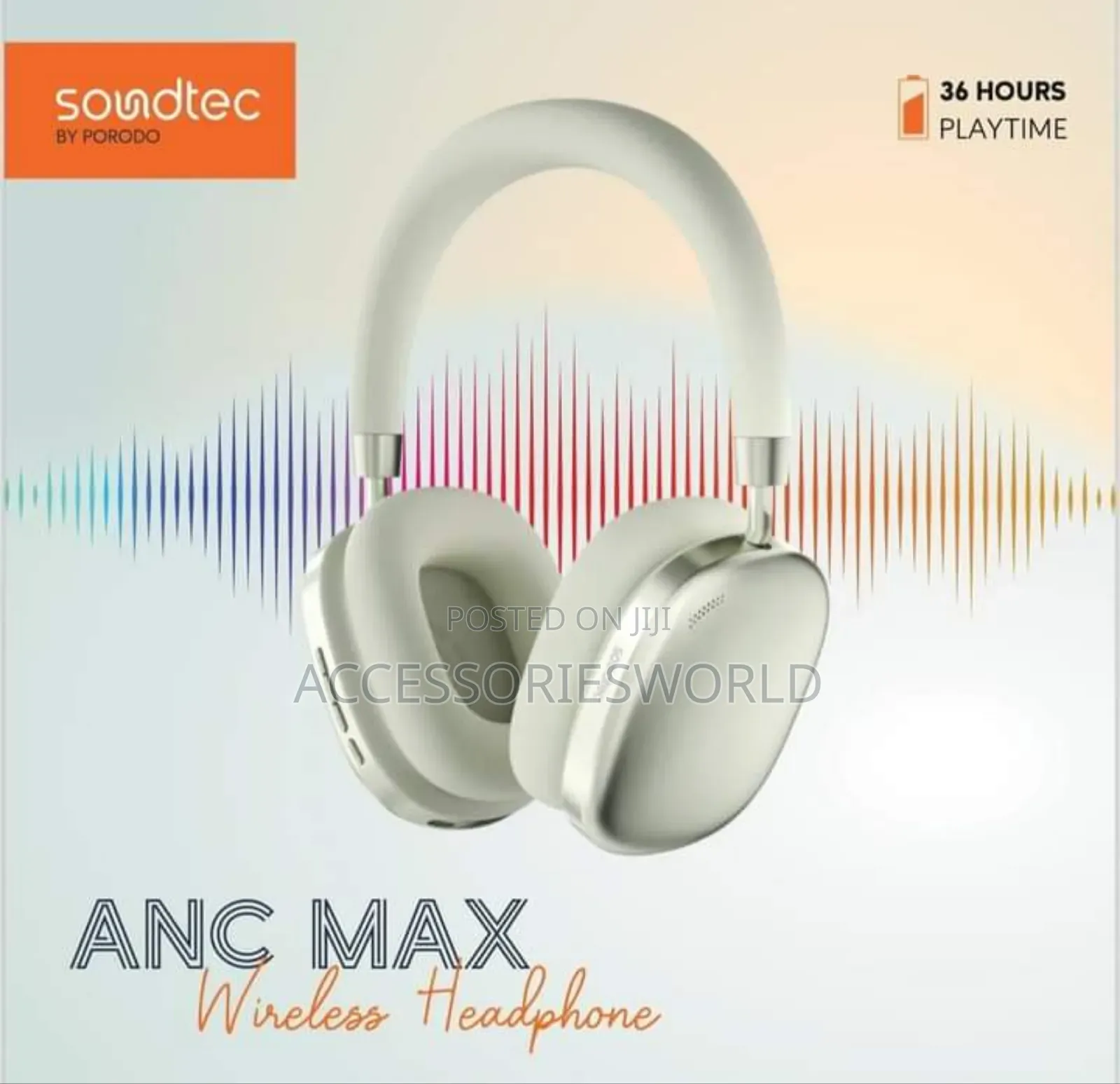 Porodo Soundtec ANC MAX Wireless Headphone