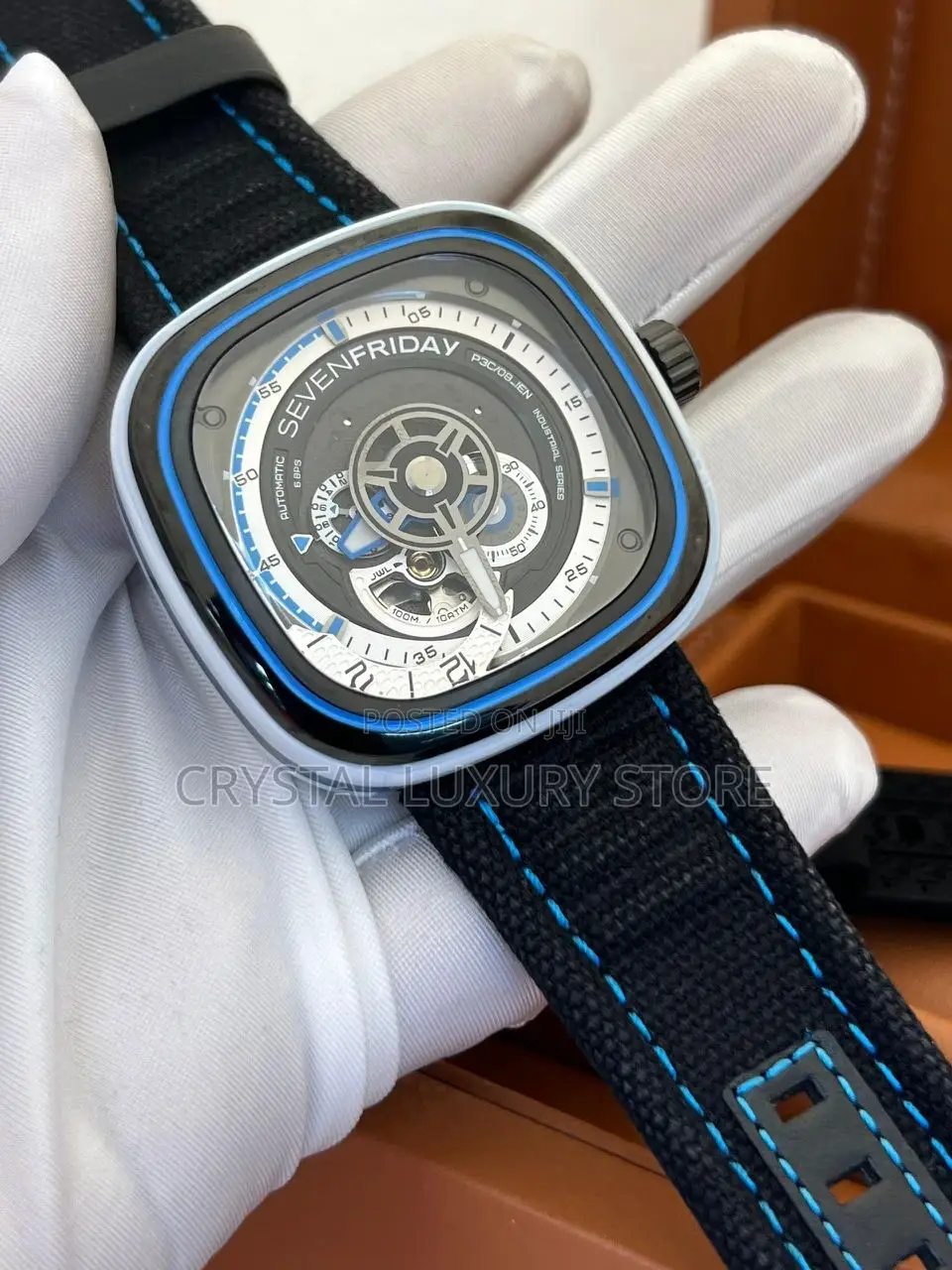 Sevenfriday Luxury Leather Strap Wrist Watches
