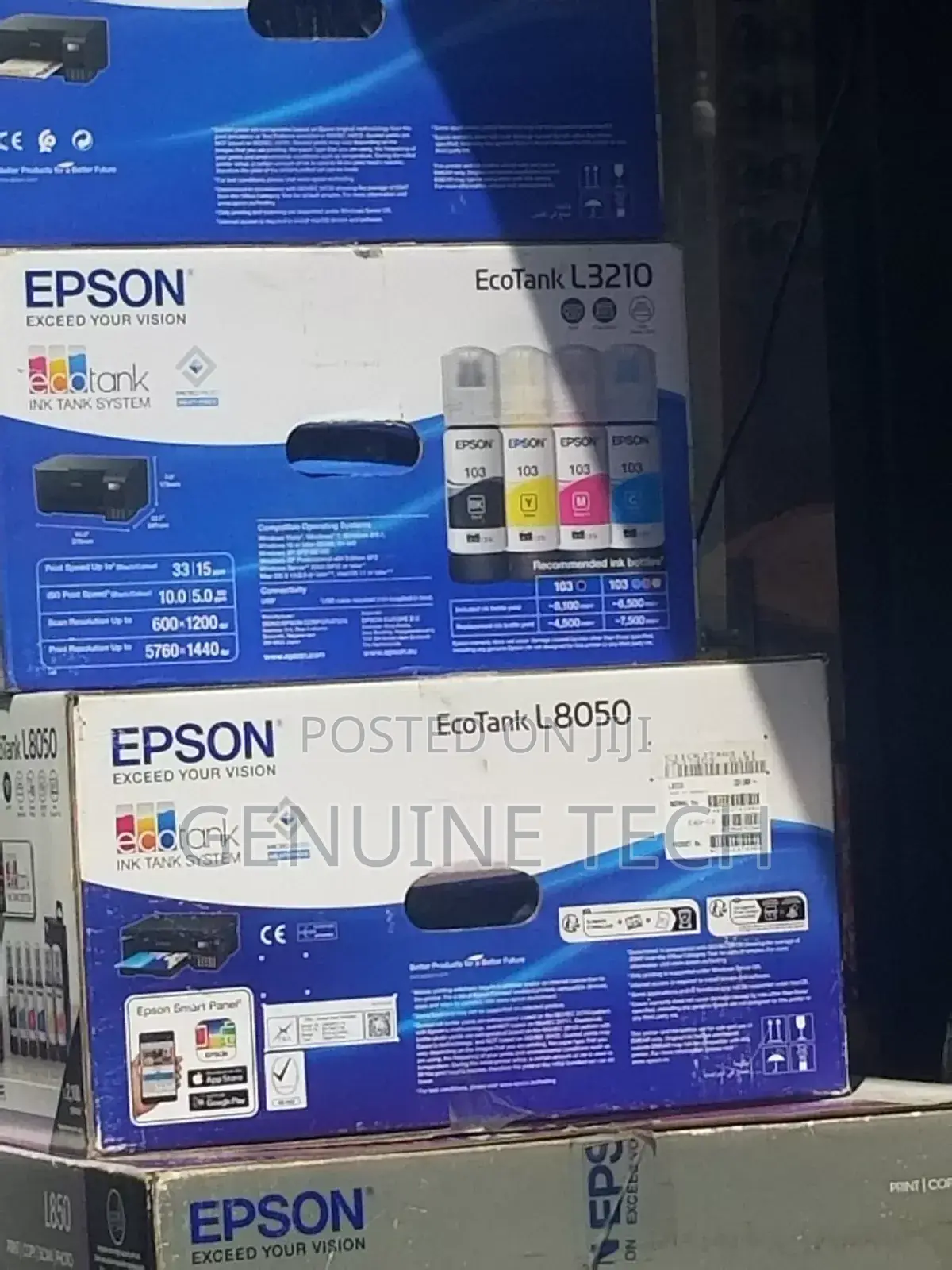 EPSON Ecotank L8050 Printer