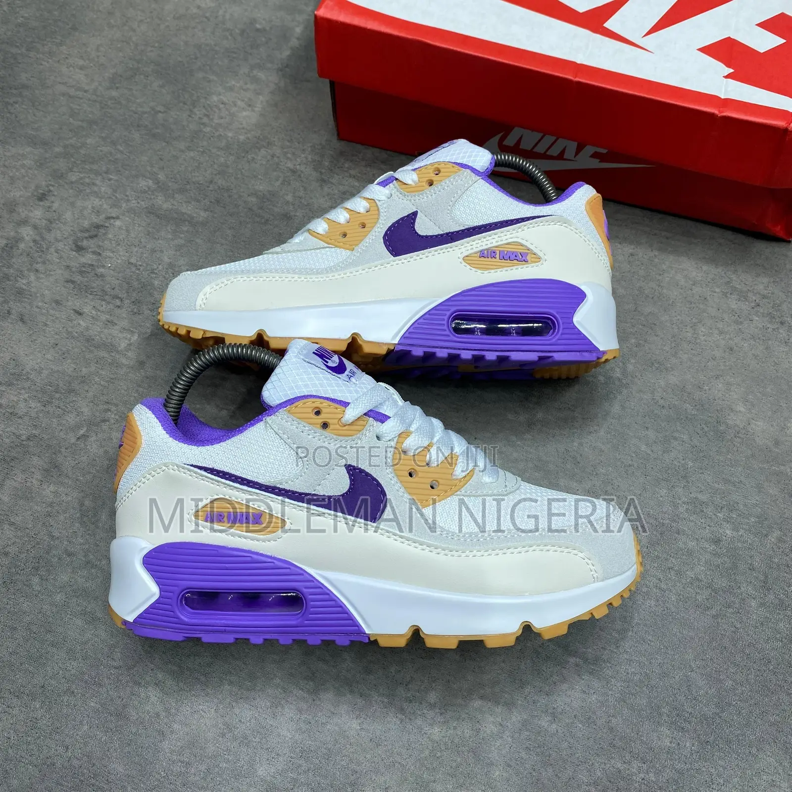 Nike Airmax 90 Action Grape Citron Sneakers