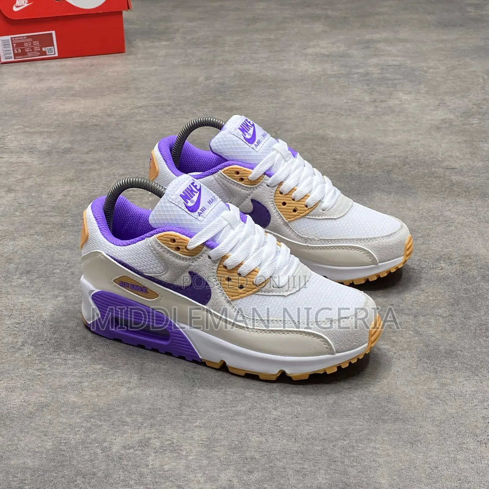 Nike Airmax 90 Action Grape Citron Sneakers