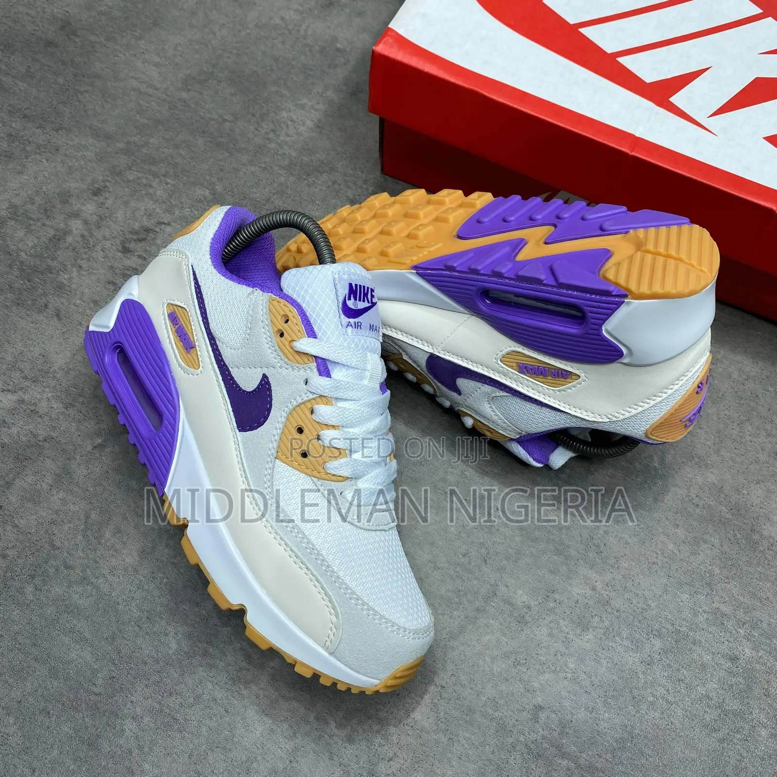 Nike Airmax 90 Action Grape Citron Sneakers