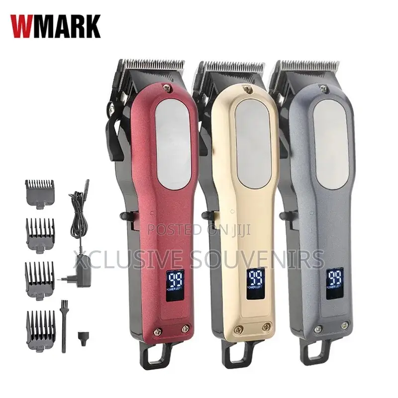 Wmark 6500rm Led Professional Cordless Electric Hair Clipper