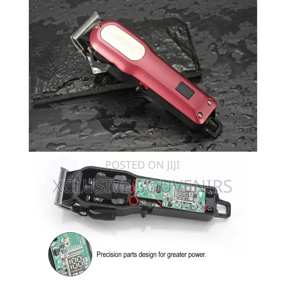 Wmark 6500rm Led Professional Cordless Electric Hair Clipper