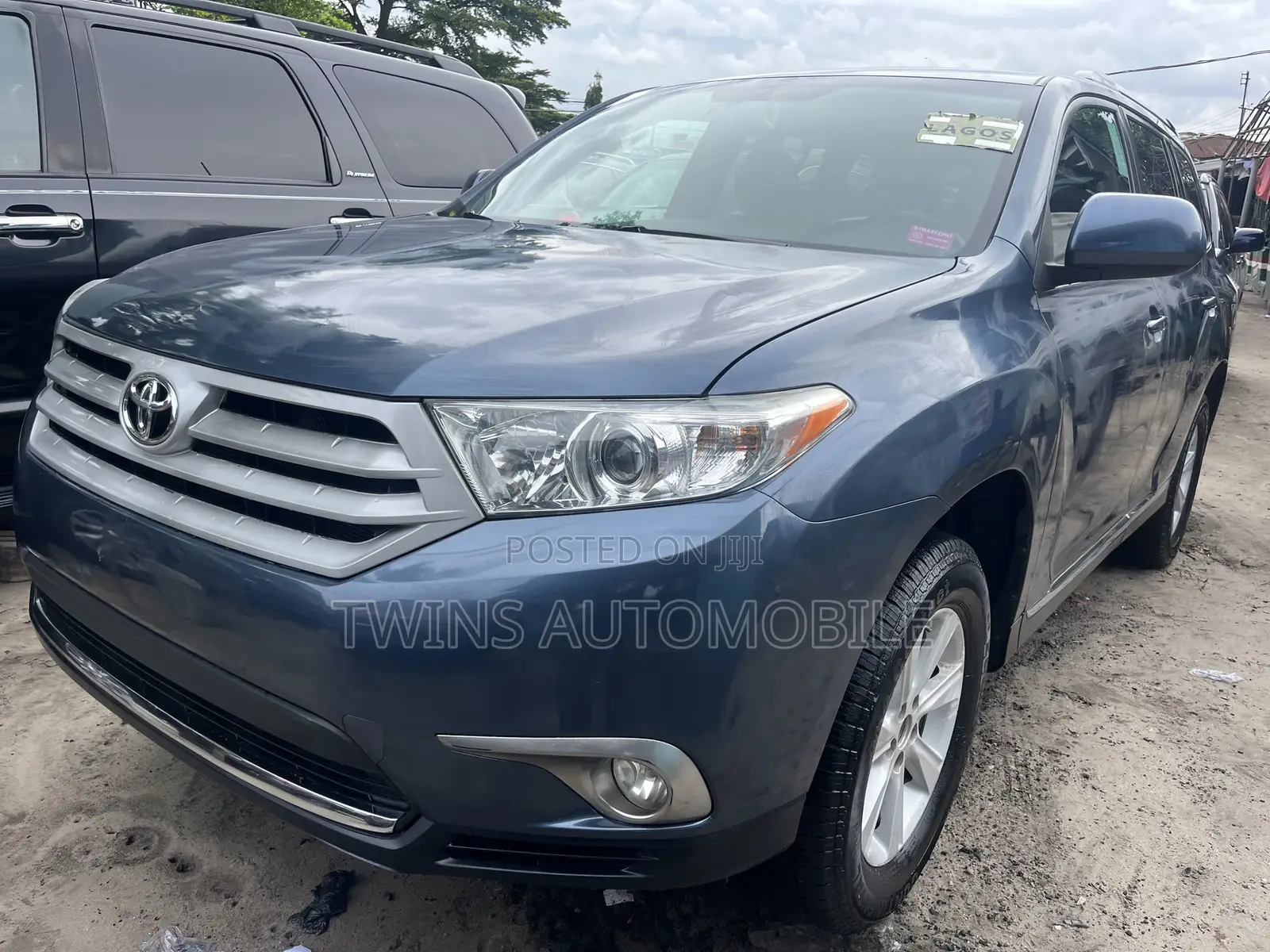 Toyota Highlander Limited 3.5l 4WD 2013 Blue