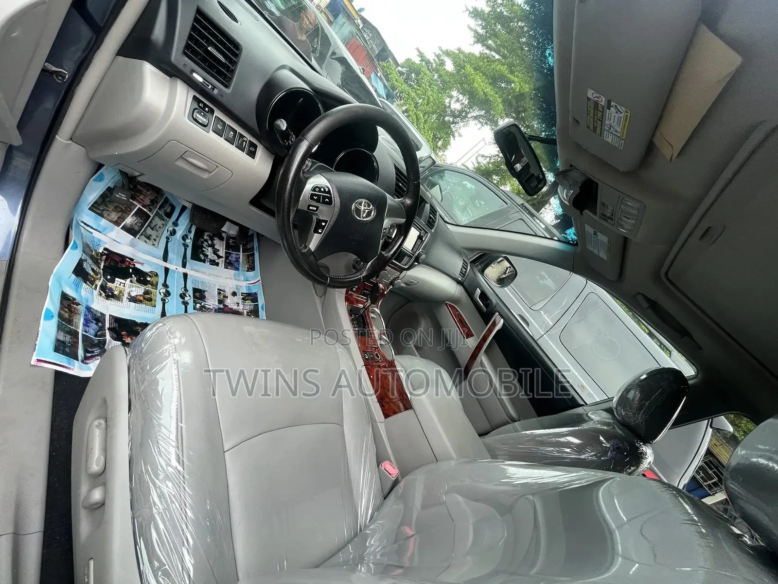 Toyota Highlander Limited 3.5l 4WD 2013 Blue