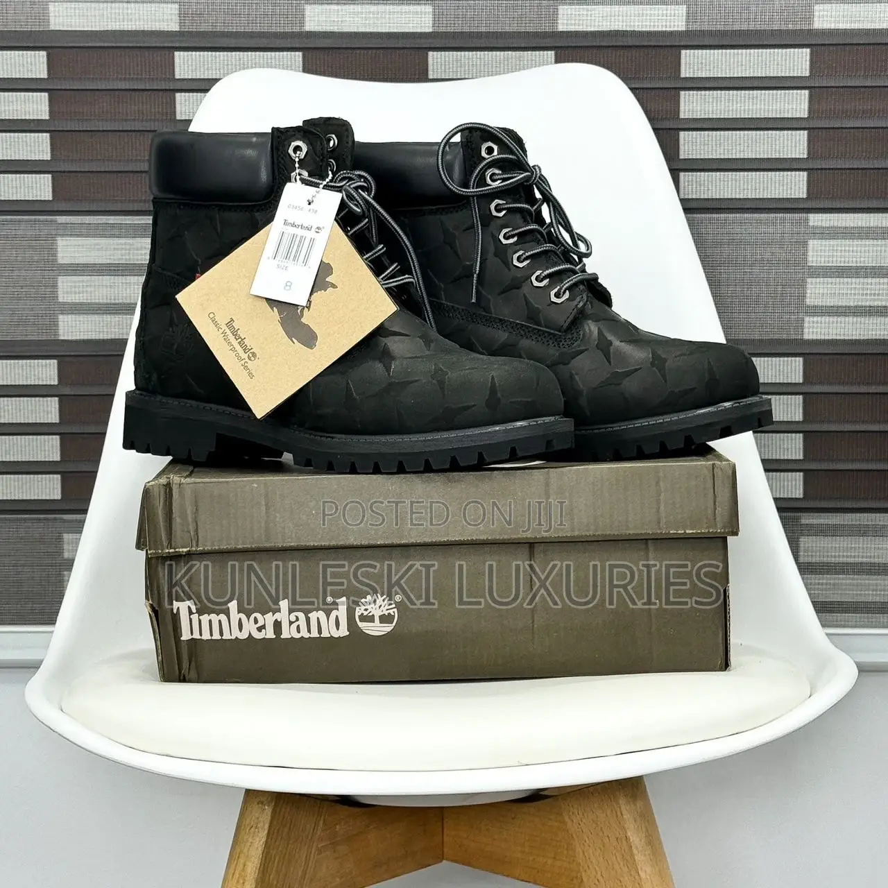 Supreme Nyc X Timbeland Diamond Plate 6 Inch Waterproof Boot