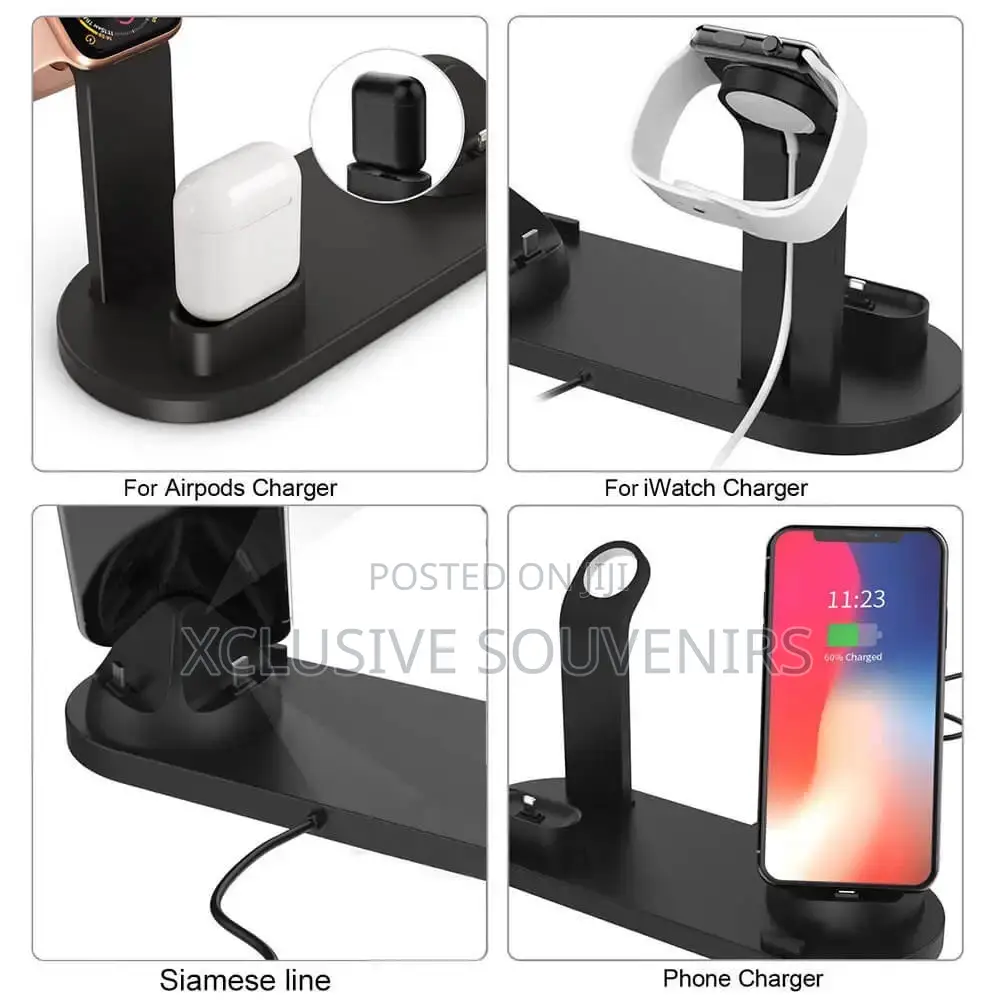 Custom Wireless Charger 6in1 Magnetic iPhone Charger