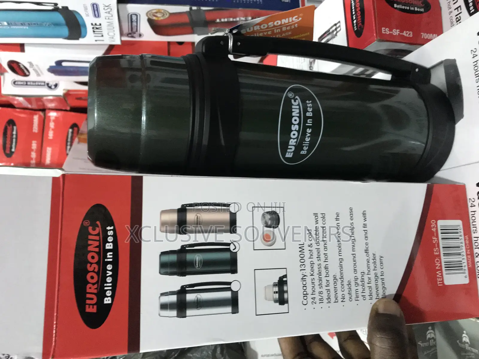 1300ML Eurosonic Double Wall Vacuum Insulated Flask