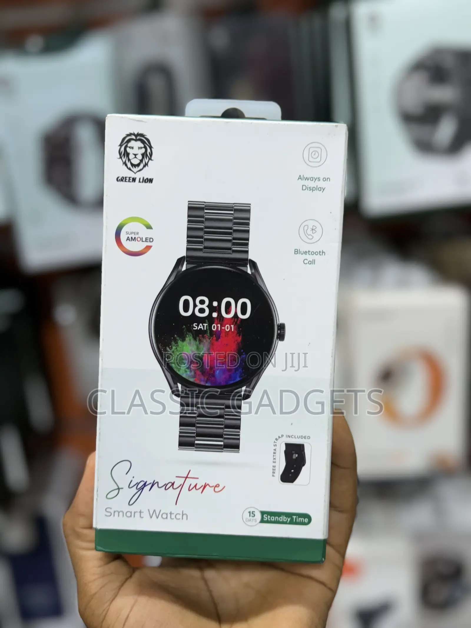 Green Lion Signature Super Amoled Smart Watch