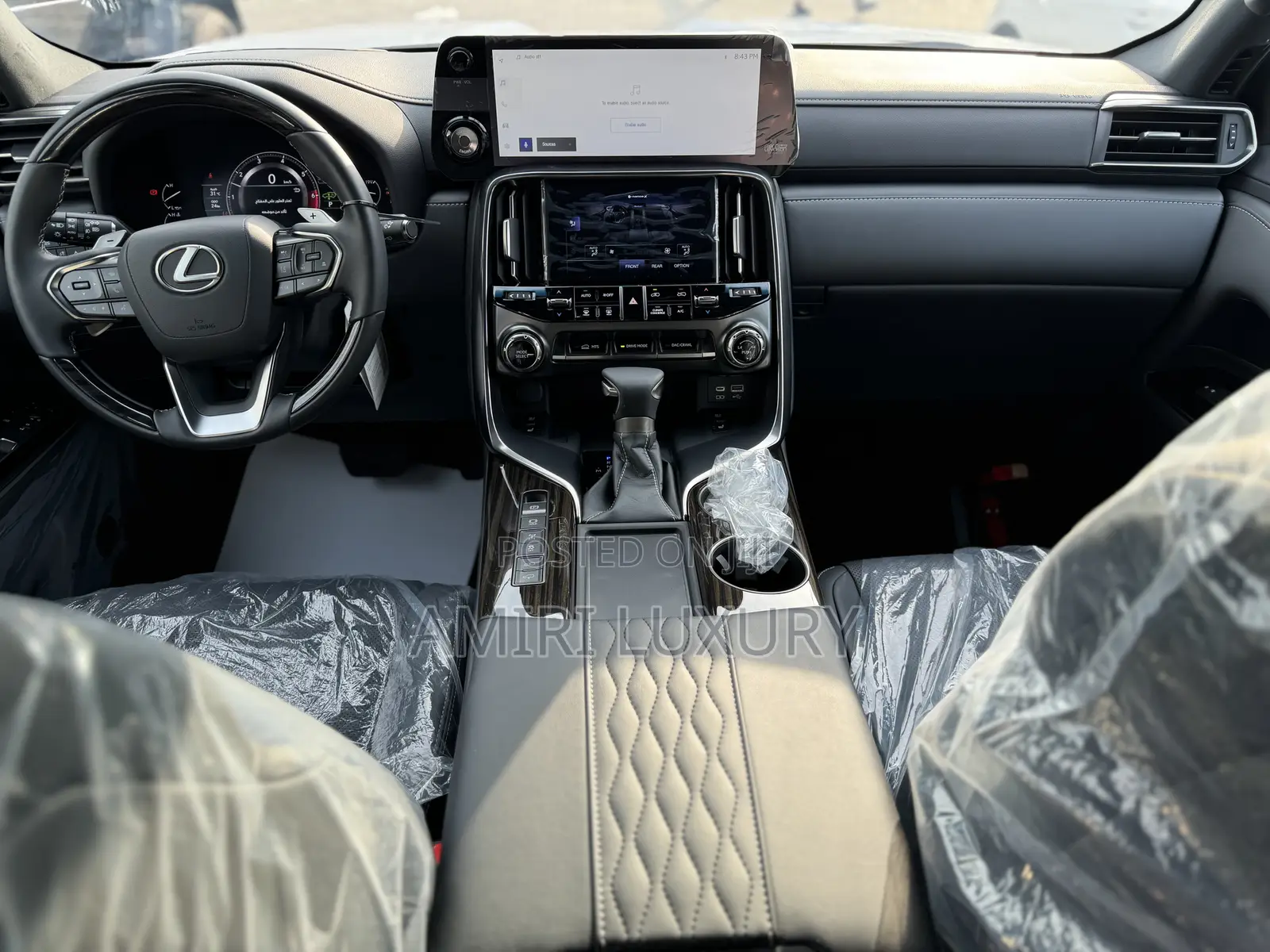 New Lexus LX 2023 Black