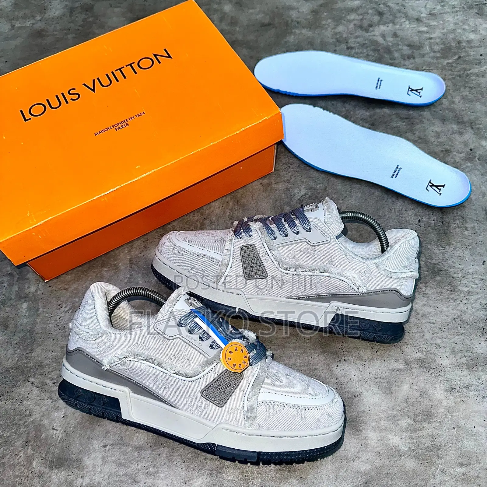 Original Louis Vuitton Skate Trainer Fl24 Sneakers